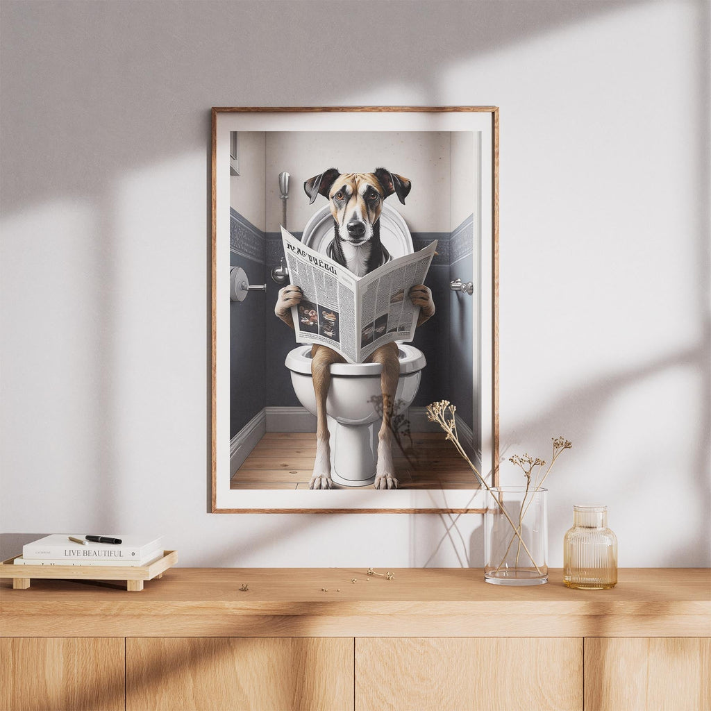 Greyhound Toilet Humour Dog Series 2 image 8