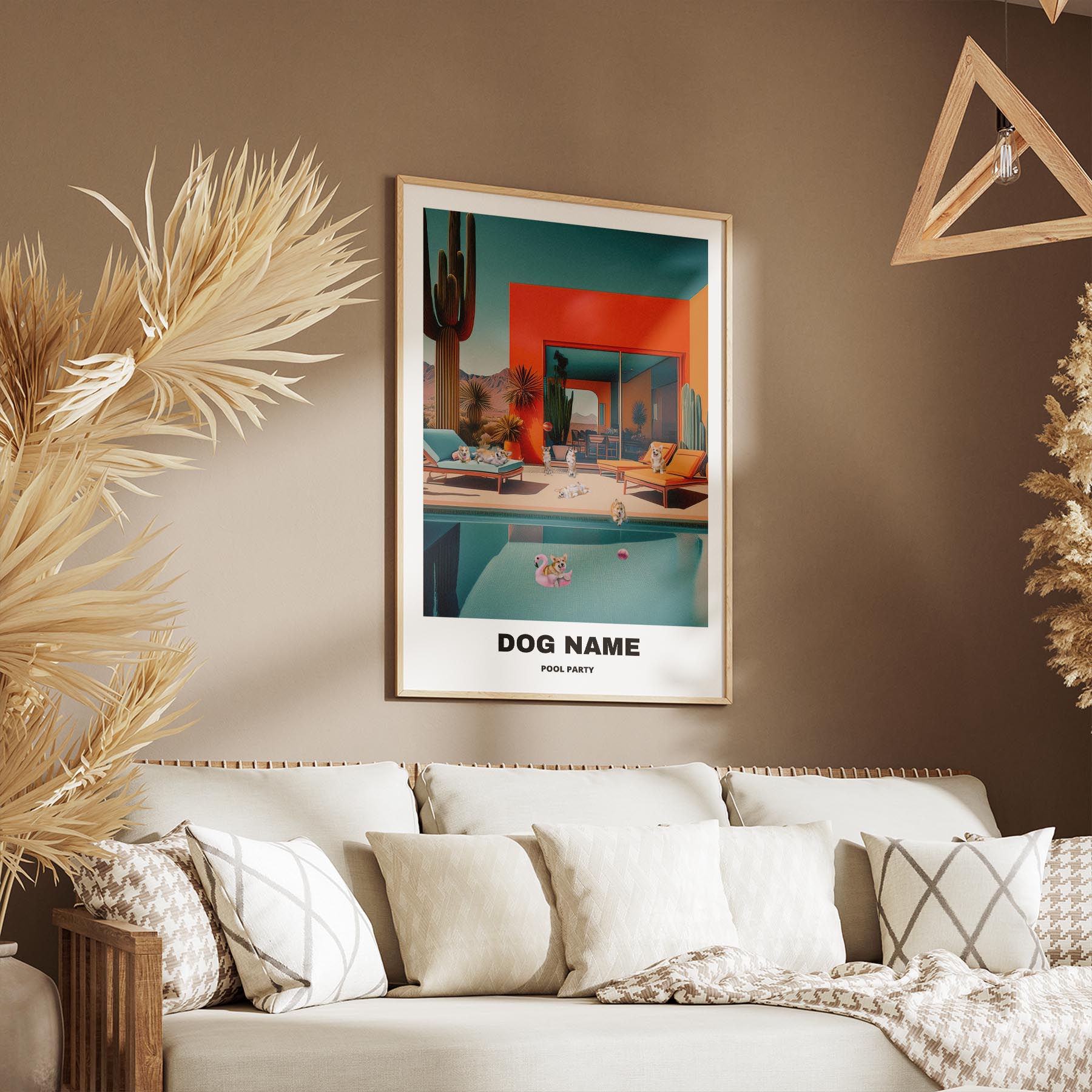 Corgi Custom Pool Party WITH TEXT image 9