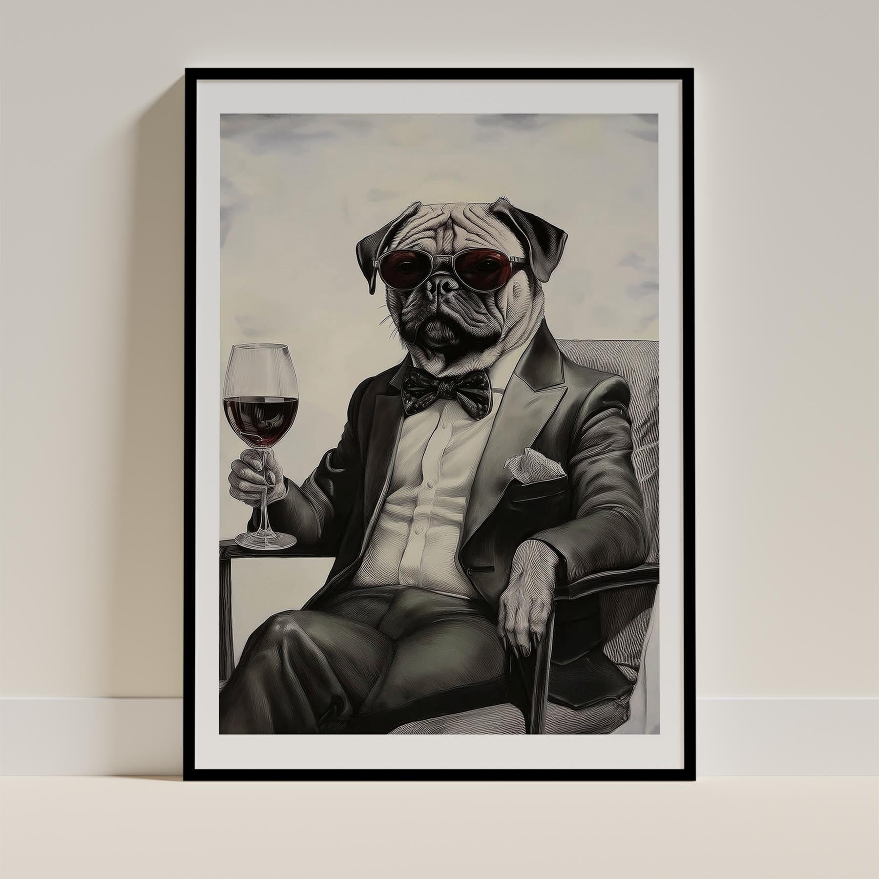Pug The Distinguished Gentleman Dog Series image 0