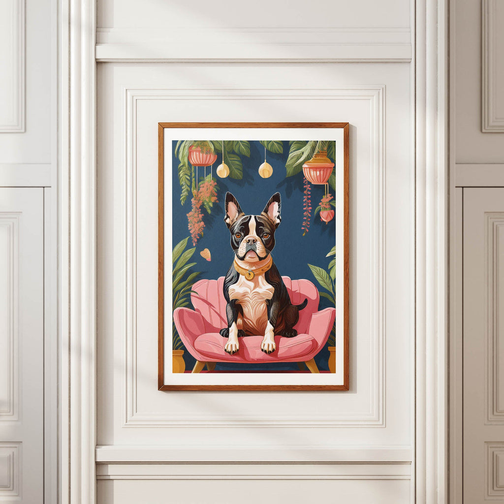 Boston Terrier Just Lounging Around 2 image 2