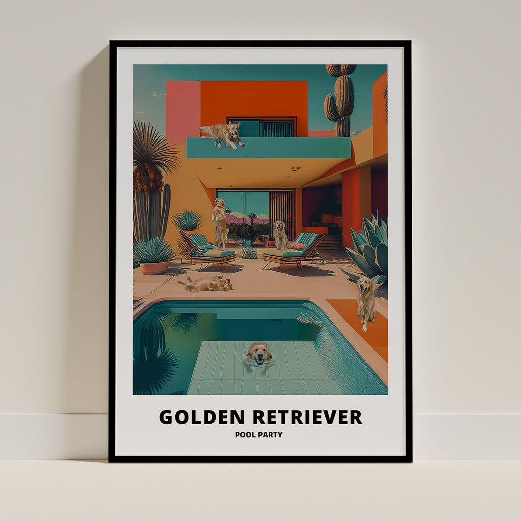 Golden Terrier Pool Party image 0