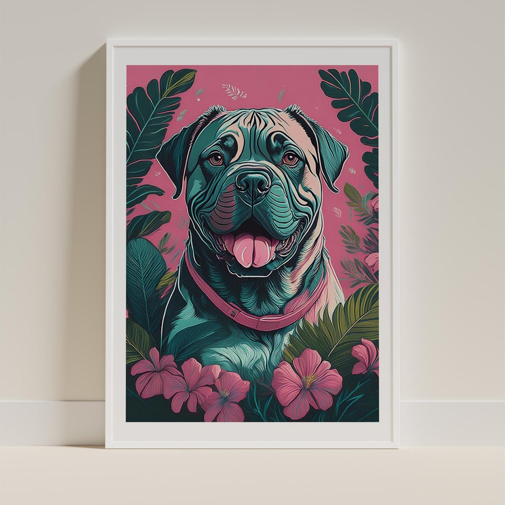 Bullmastiff Flowery Dog image 9