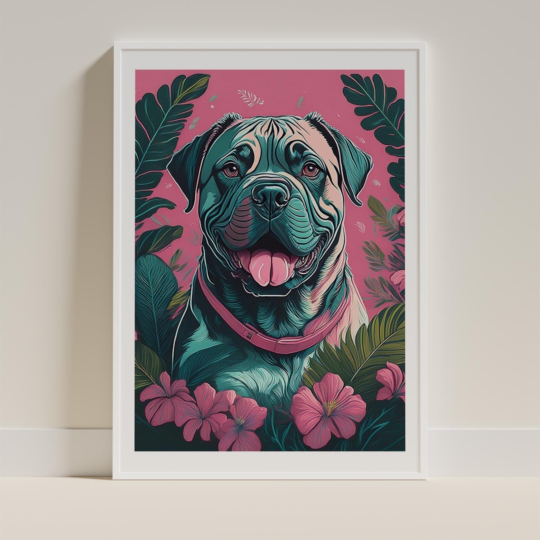 Bullmastiff Flowery Dog image 9