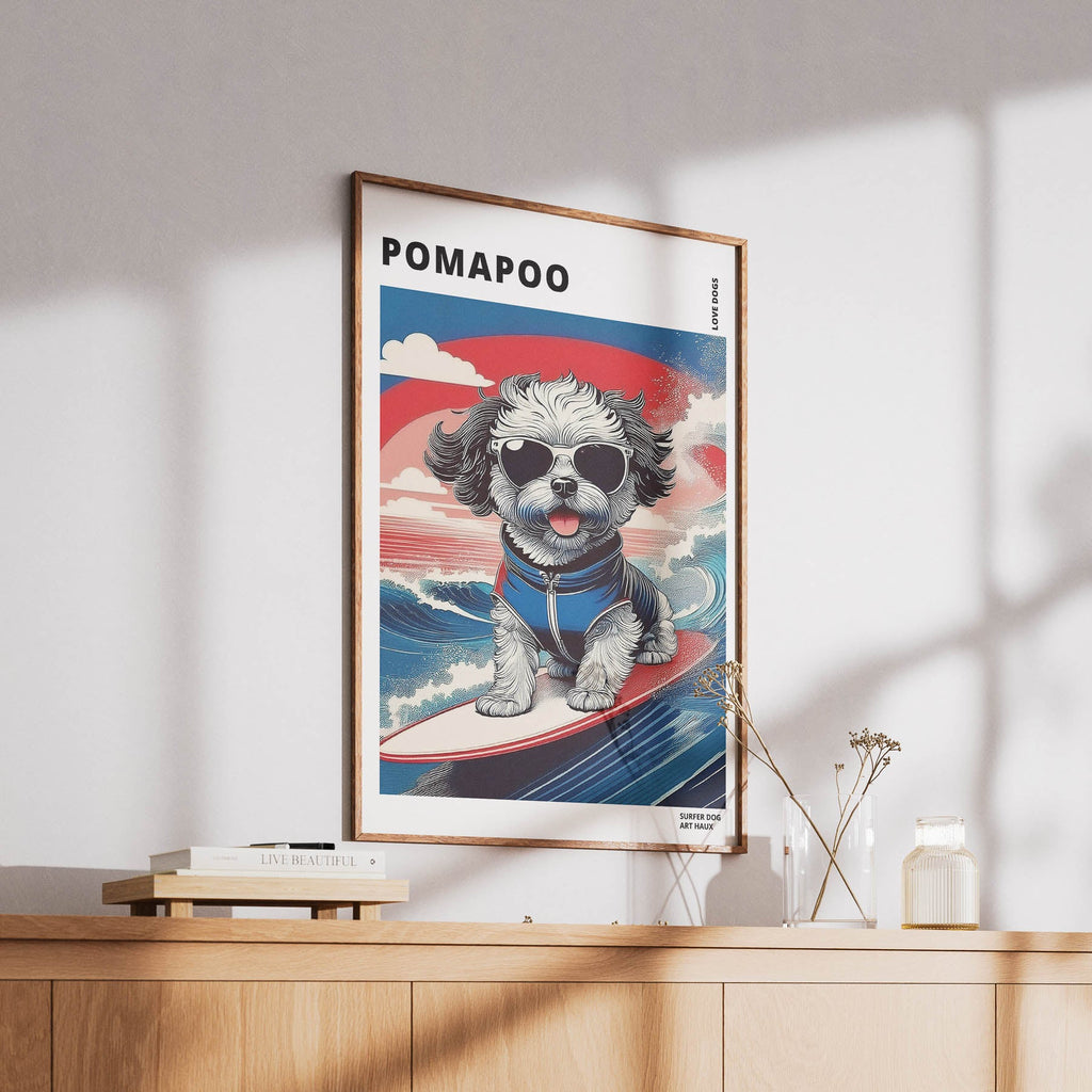 Pomapoo Hokosai Surfer Dogs 1 image 6