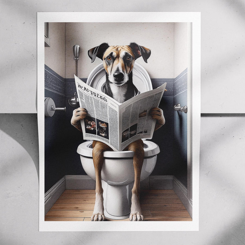 Greyhound Toilet Humour Dog Series 2 image 7