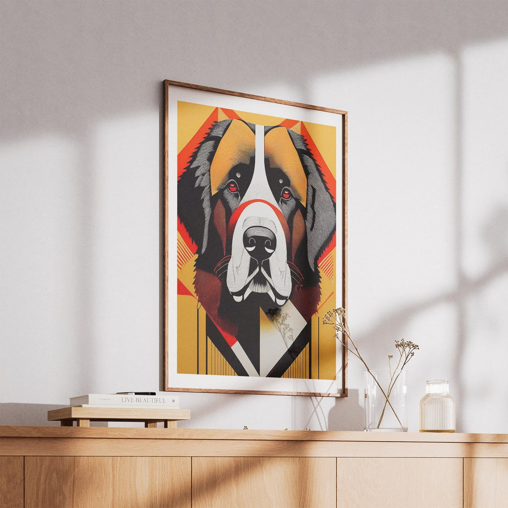 Newfoundland Geometric Orange Series image 5