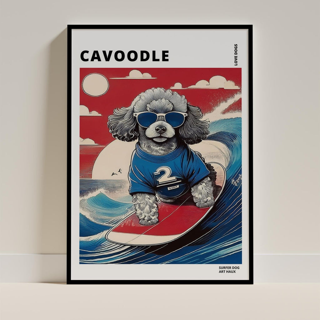 Cavoodle Hokosai Surfer Dogs 1 image 11