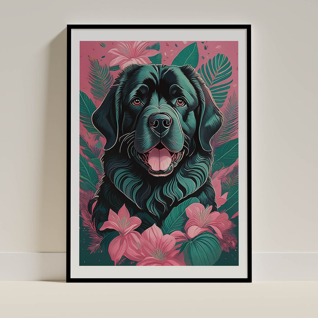 Newfoundland Flowery Dog image 0