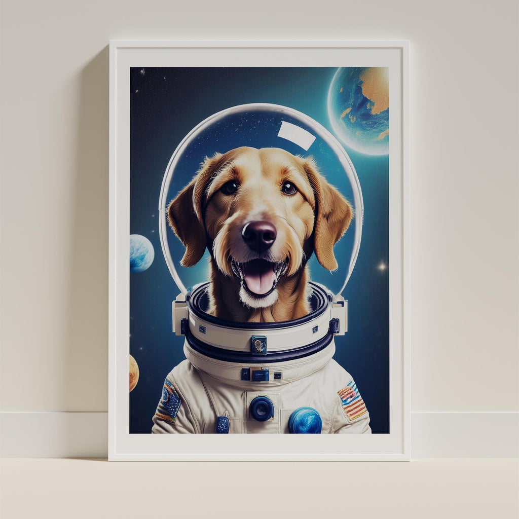 Irish Wolfhound Astronaut Dog Series image 9