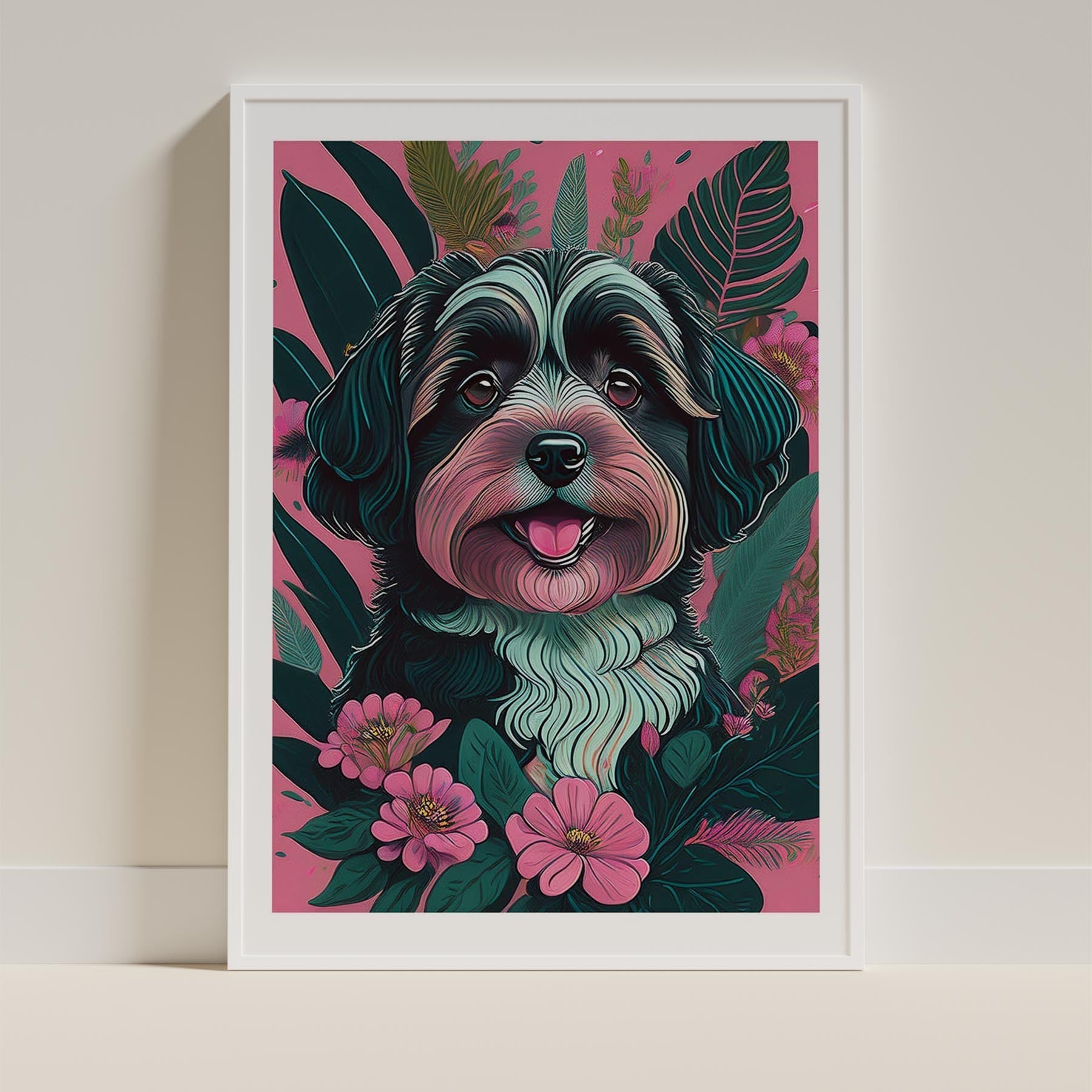 Havanese Flowery Dog image 9