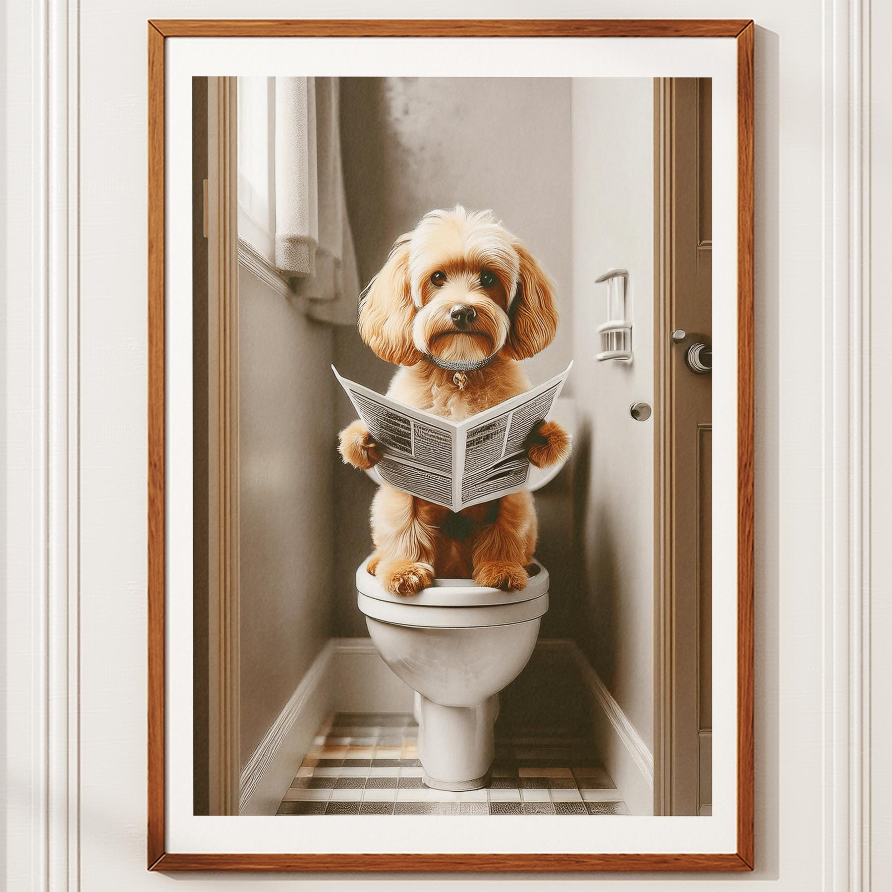 Cavoodle Toilet Humour Dog Series 5 image 10