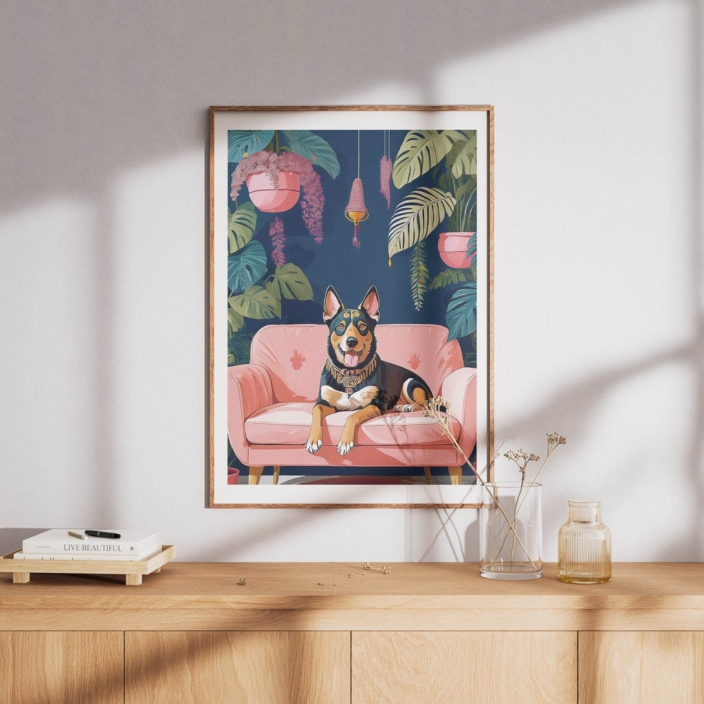 Australian Kelpie  Just Lounging Around image 8