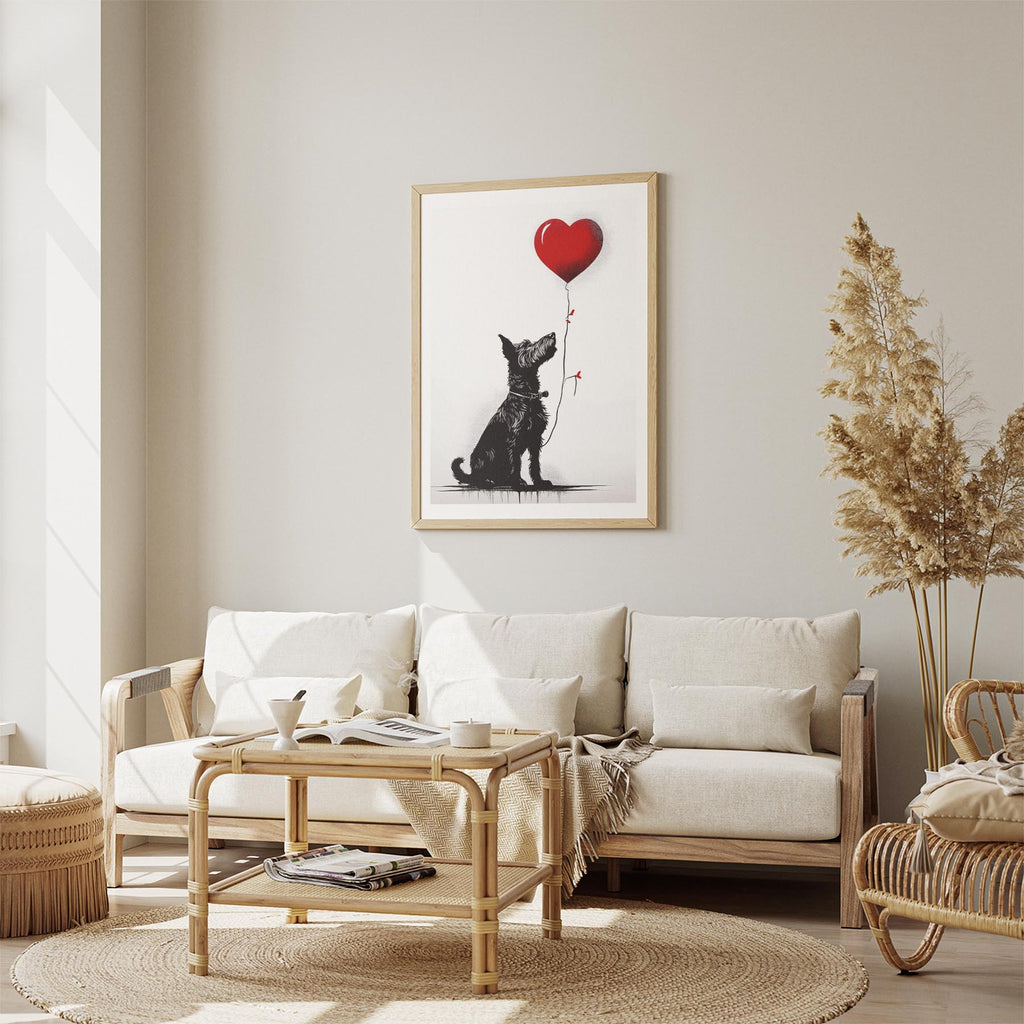 Fox Terrier DOGSY Series inspired by the Art of Banksy image 2