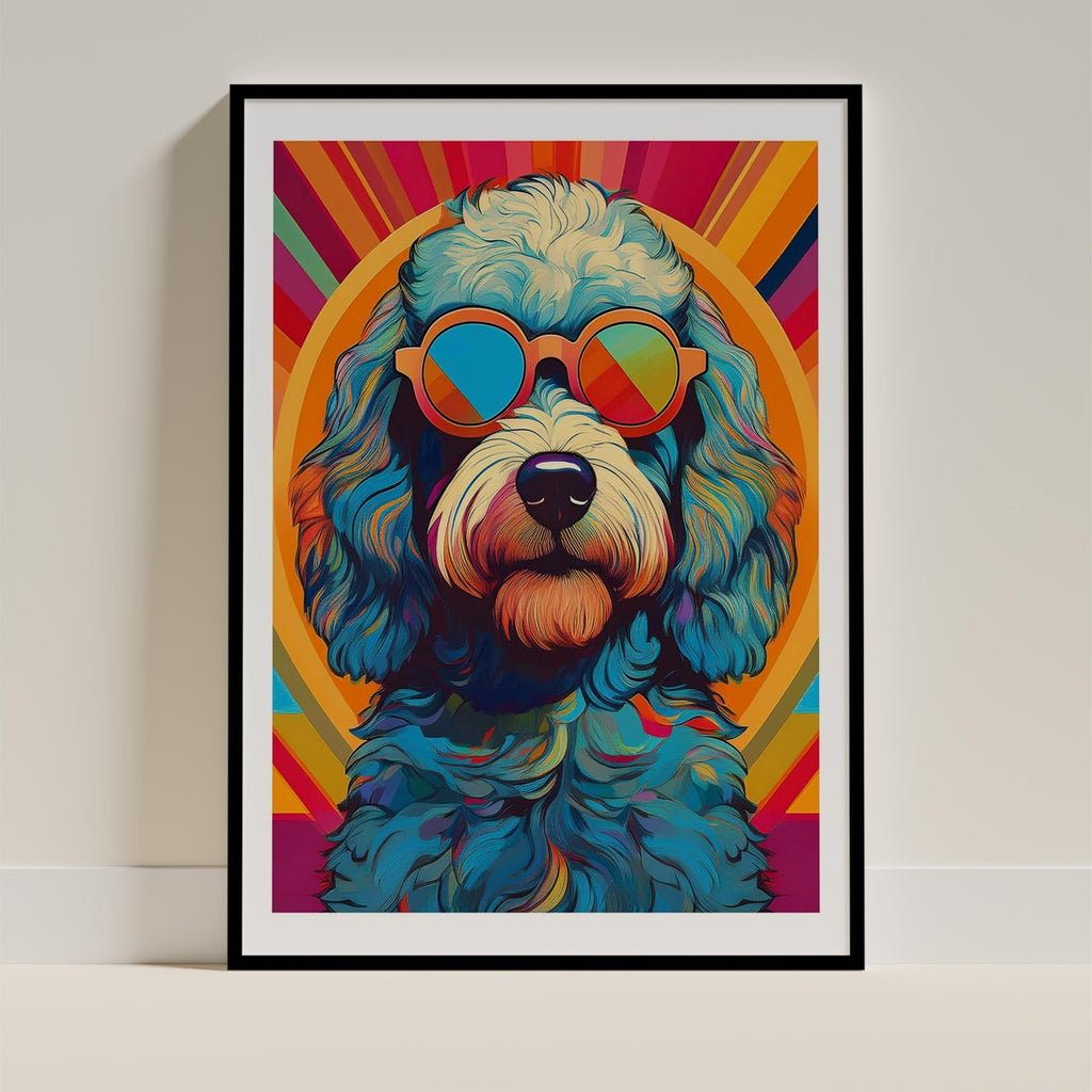 Cavoodle Dog In Colourful Sunnies 6 image 11