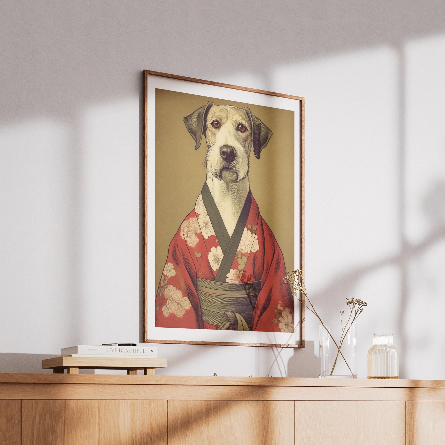 Airedale Japanse Kimono Dog Series image 5