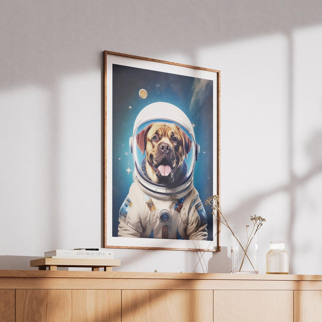 Mastiff Astronaut Dog Series image 5