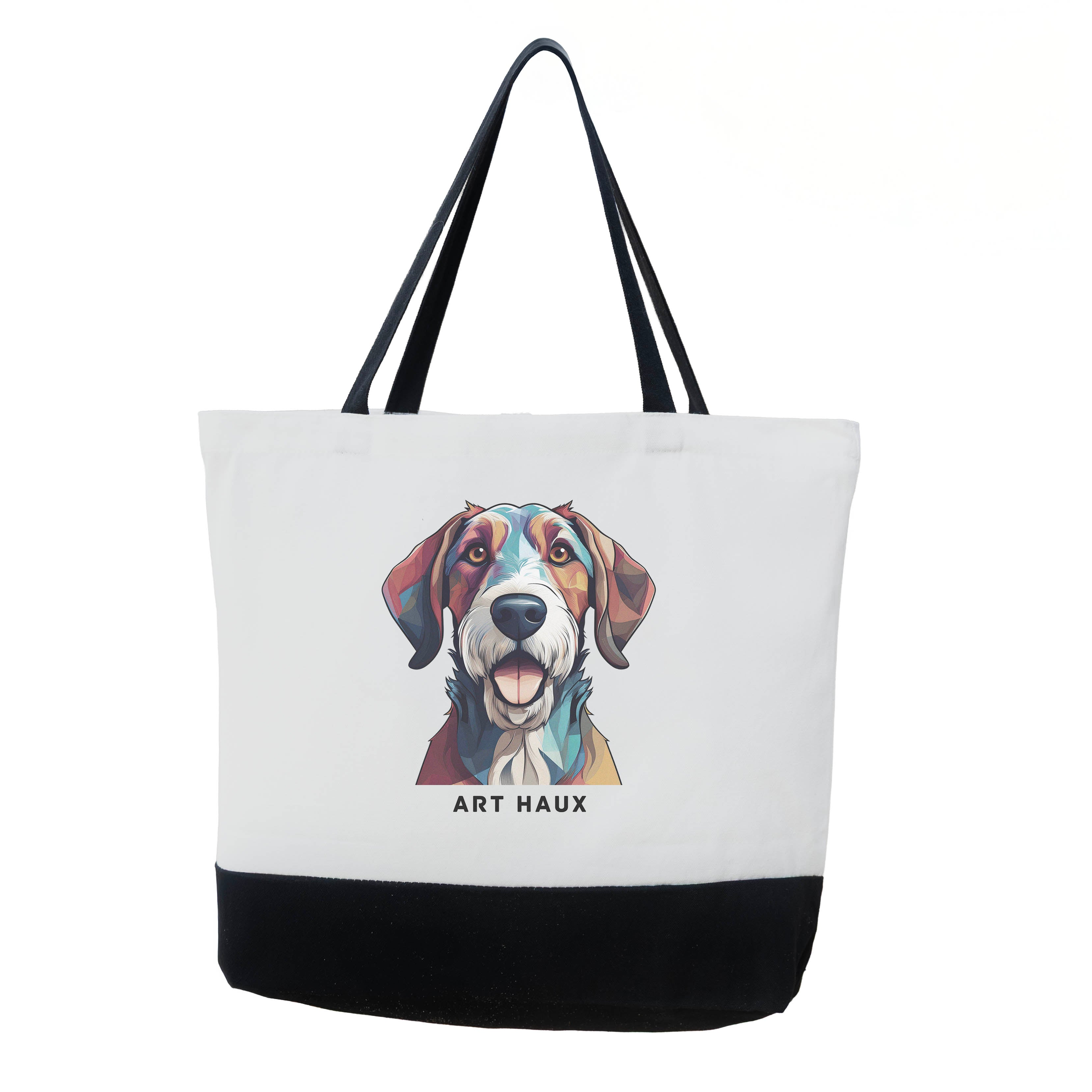 Deerhound Chic Graphic Art Bag image 0