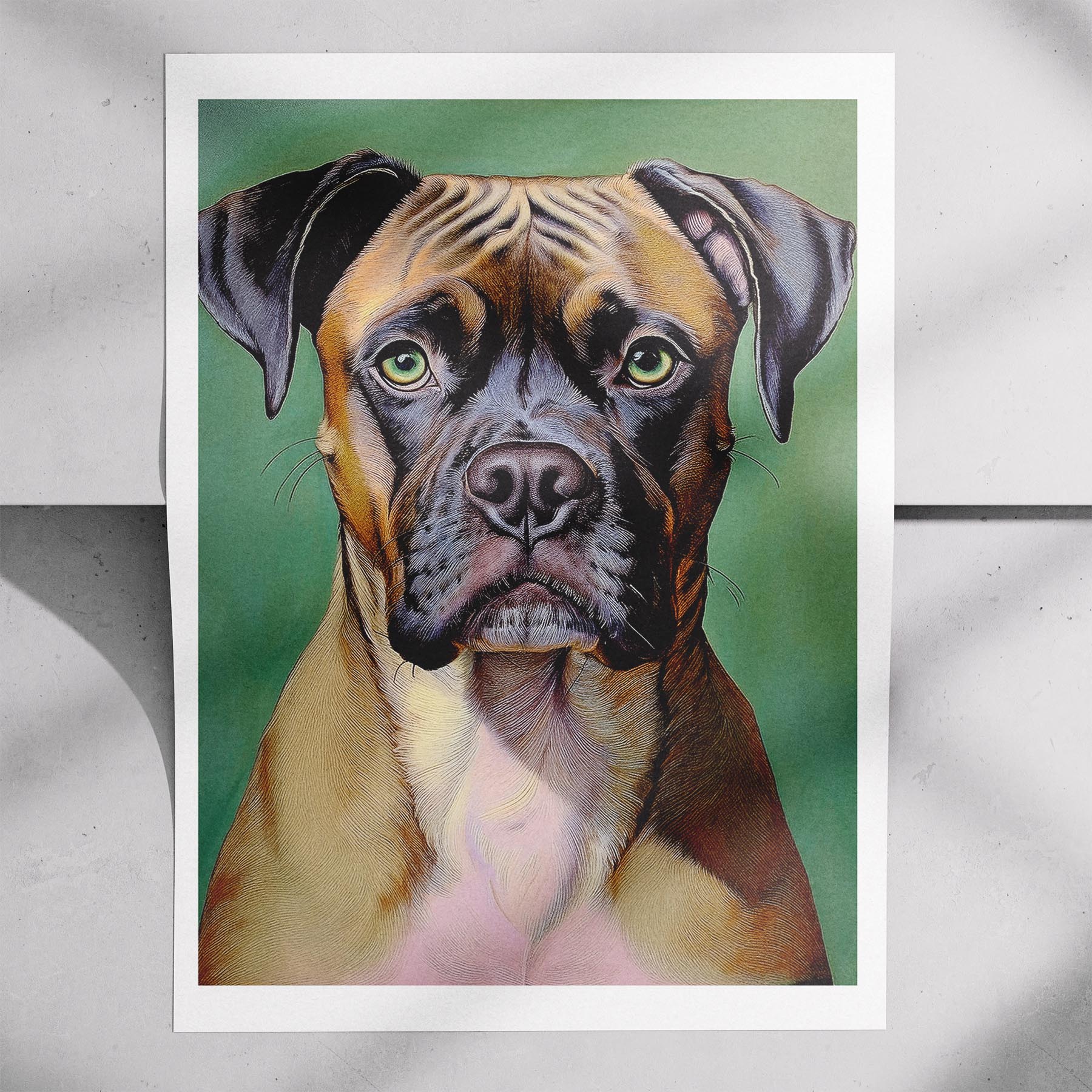 Boxer Green Painted Series image 7