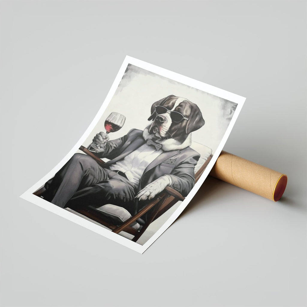 Saint Bernard The Distinguished Gentleman Dog Series image 6