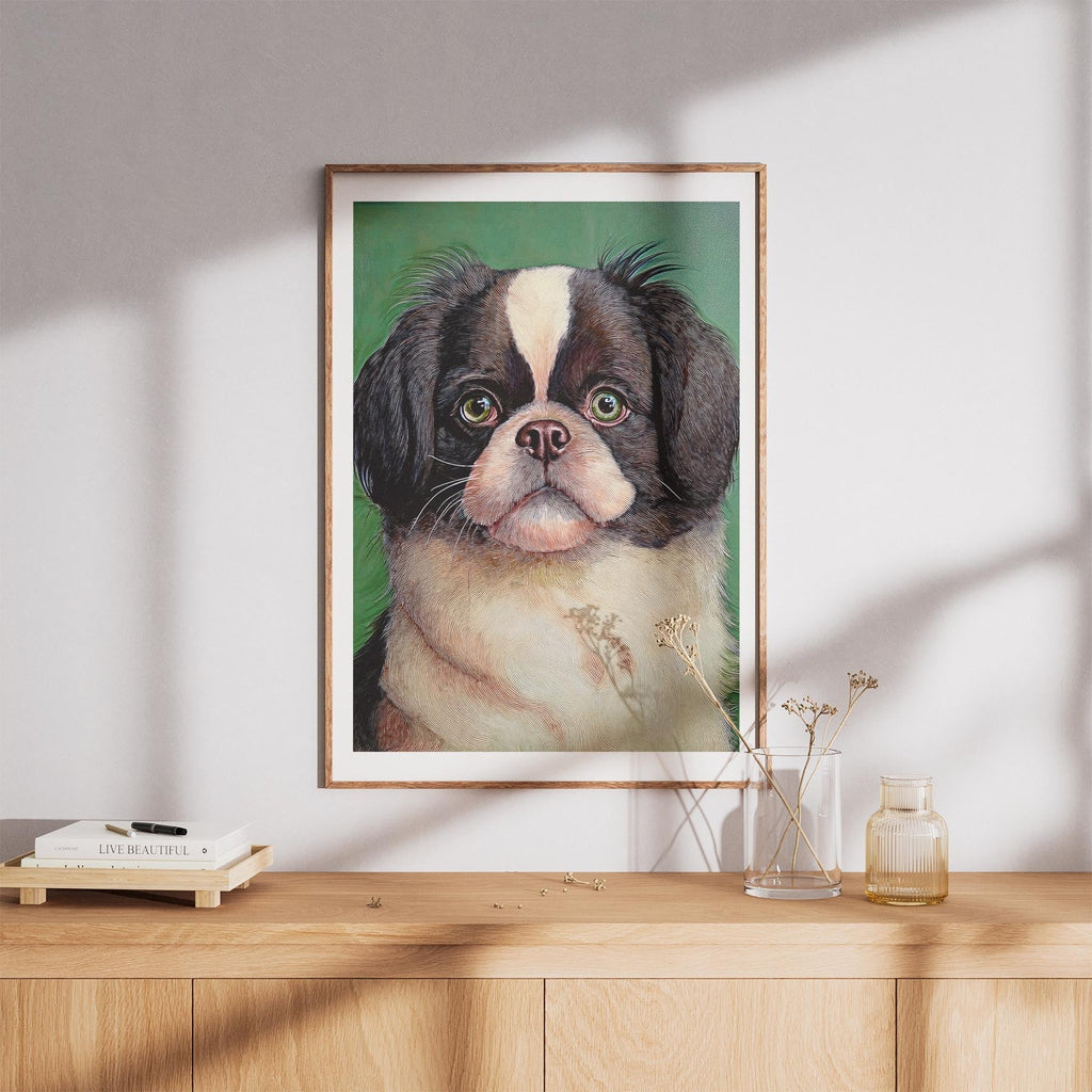 Japanese Chin Green Painted Series image 8