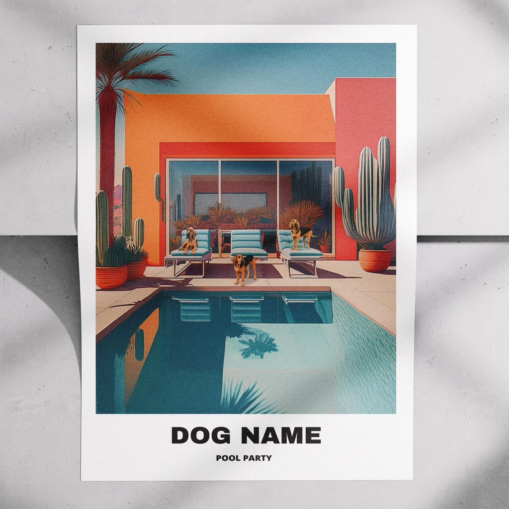 Blood Hound Custom Pool Party WITH TEXT image 7