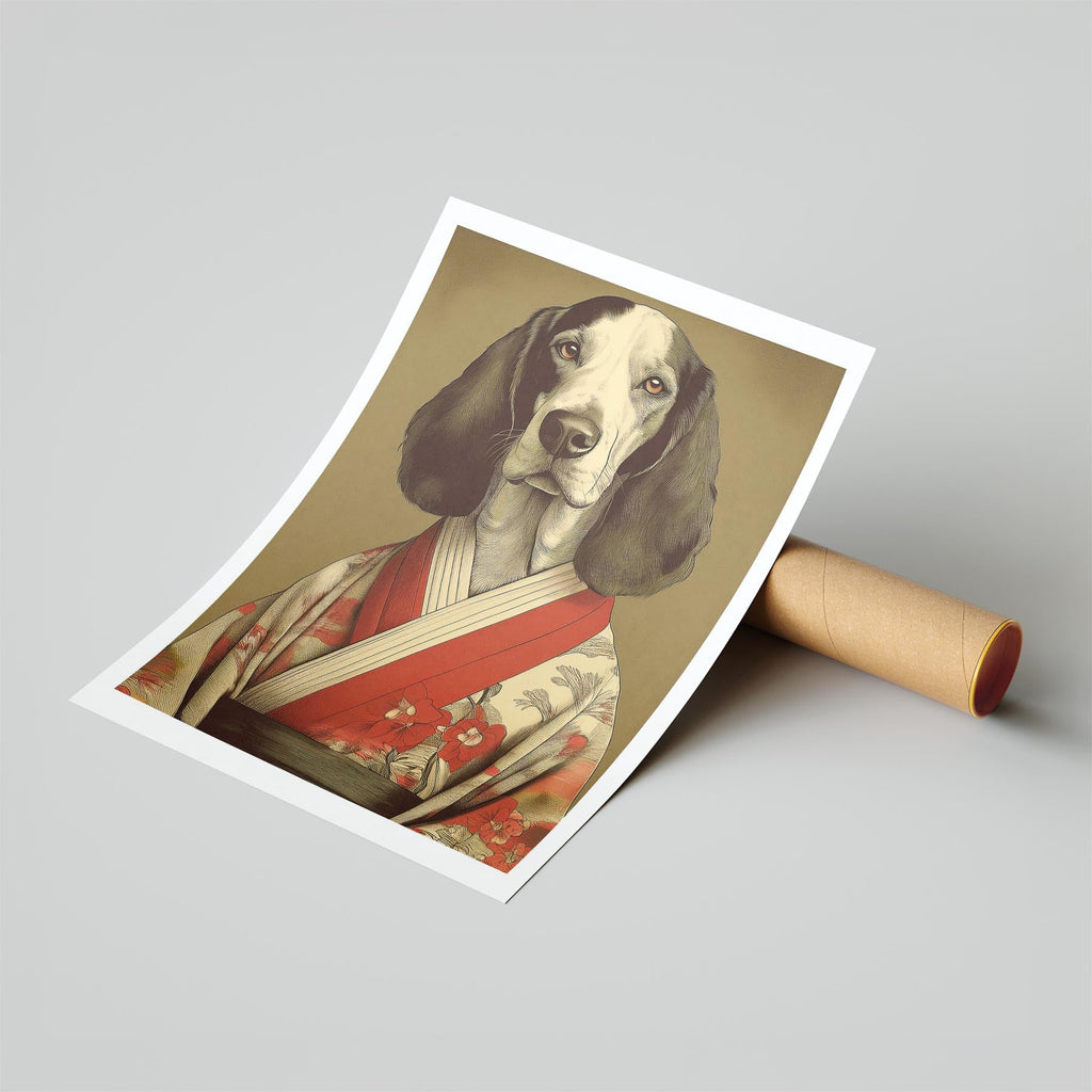 Gordon Setter Japanse Kimono Dog Series image 6