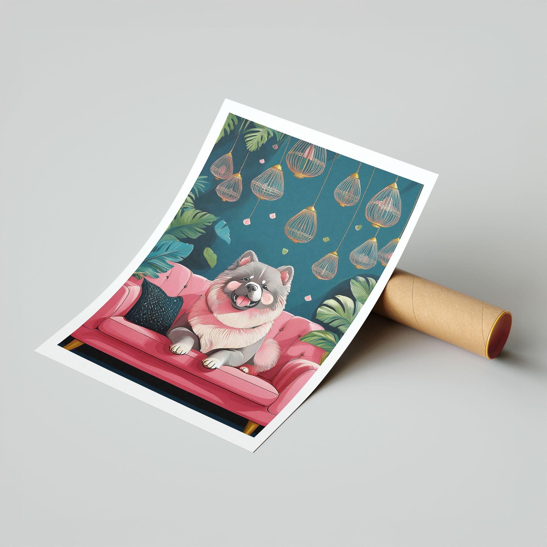 Chow Chow  Just Lounging Around image 7