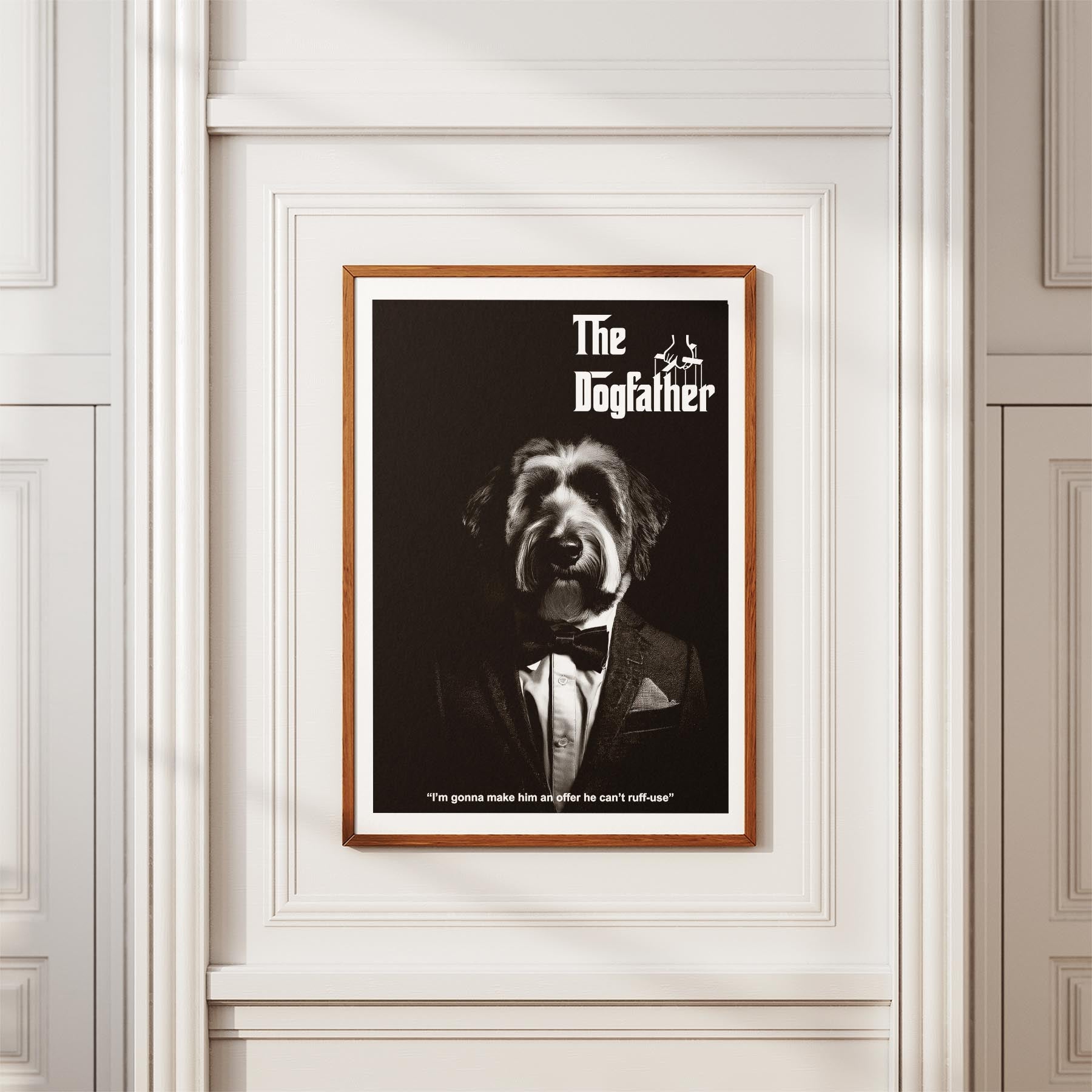 Old English Sheepdog Mafia Dog Series image 3