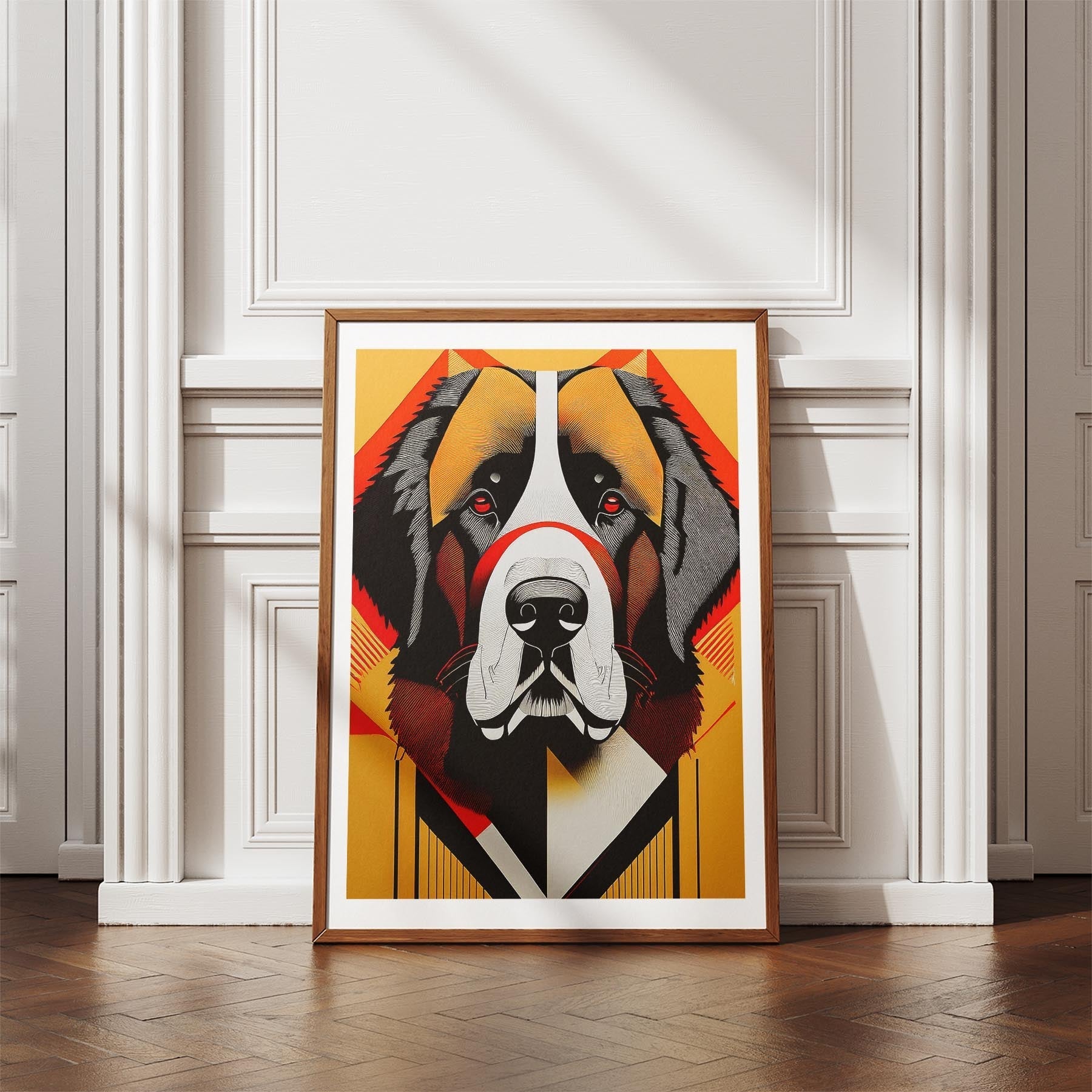 Newfoundland Geometric Orange Series image 4