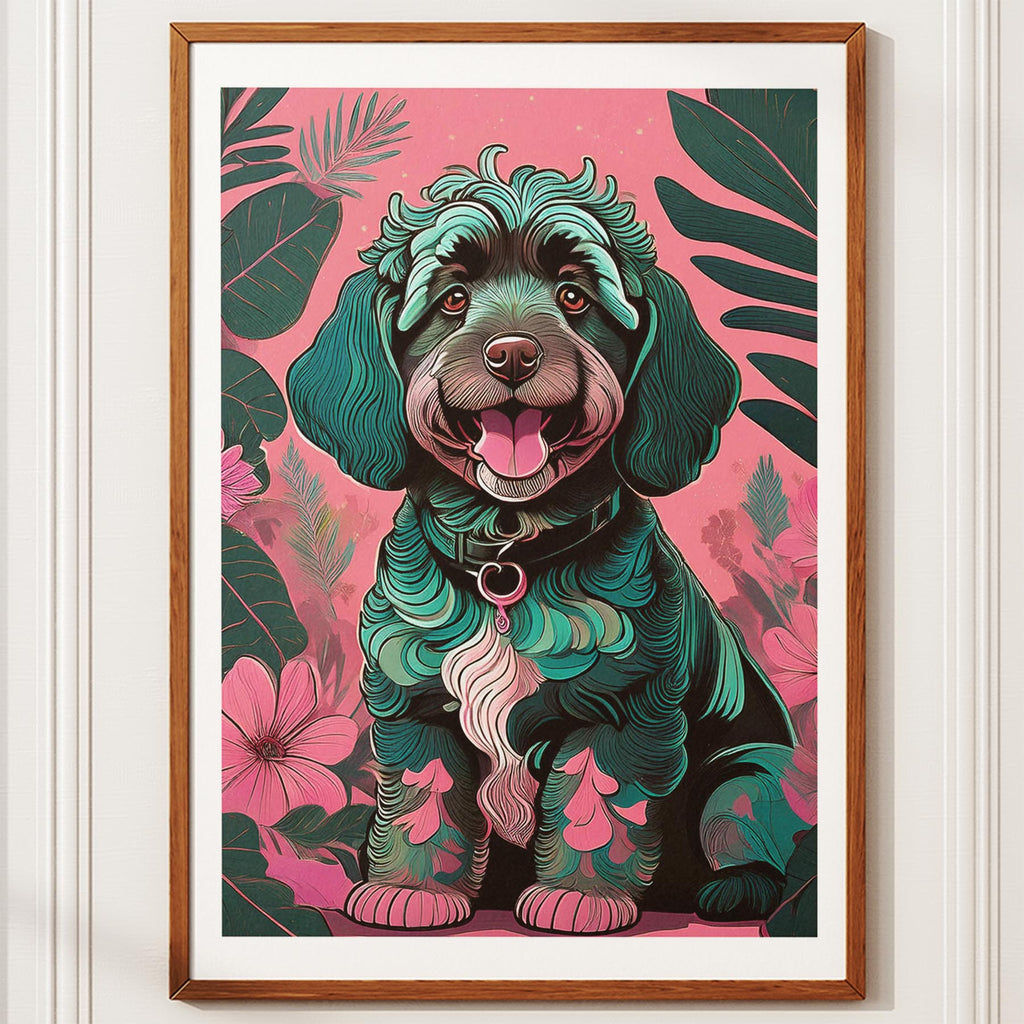 Cavoodle Flowery Dog image 10