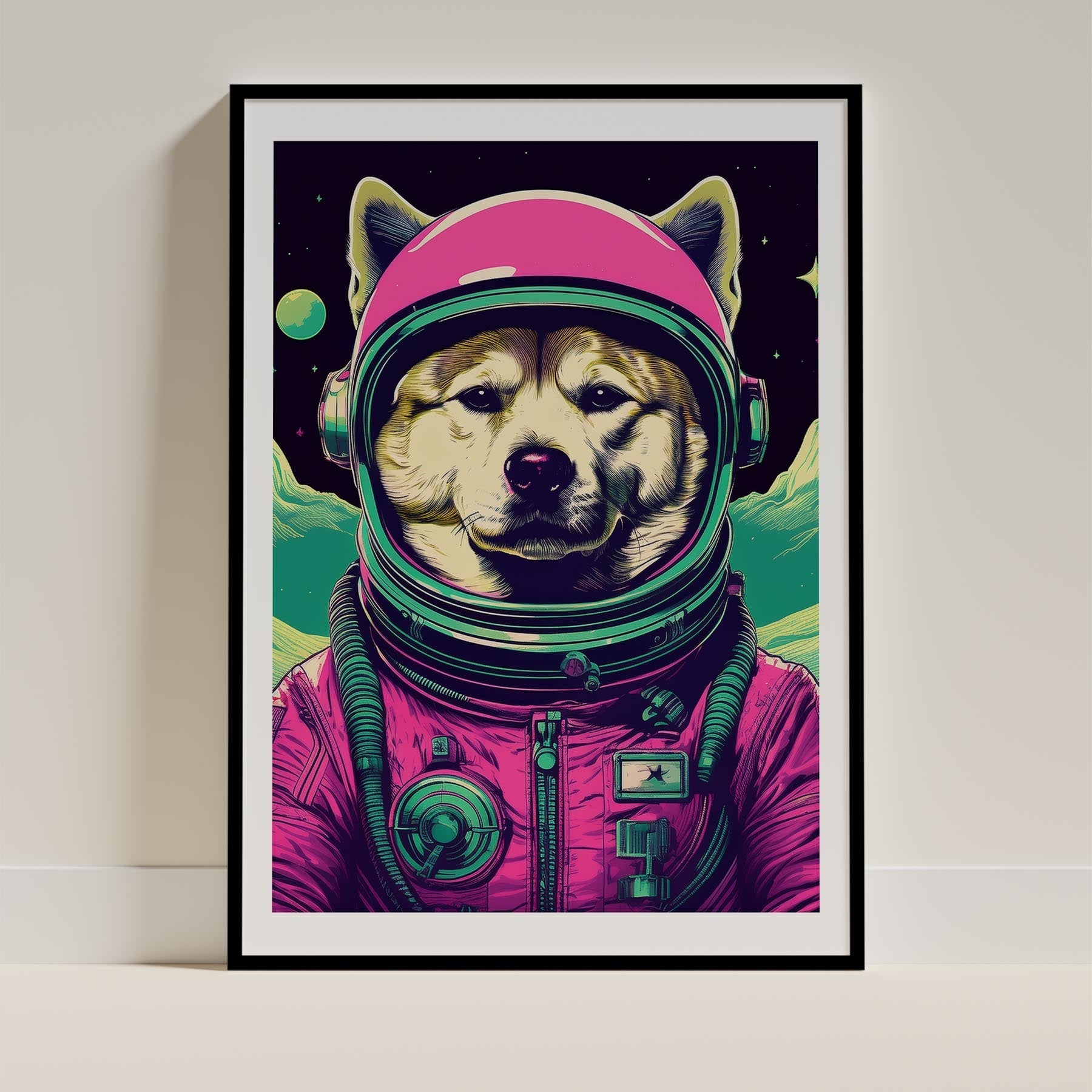 Akita Inu Space Dogs Series image 0