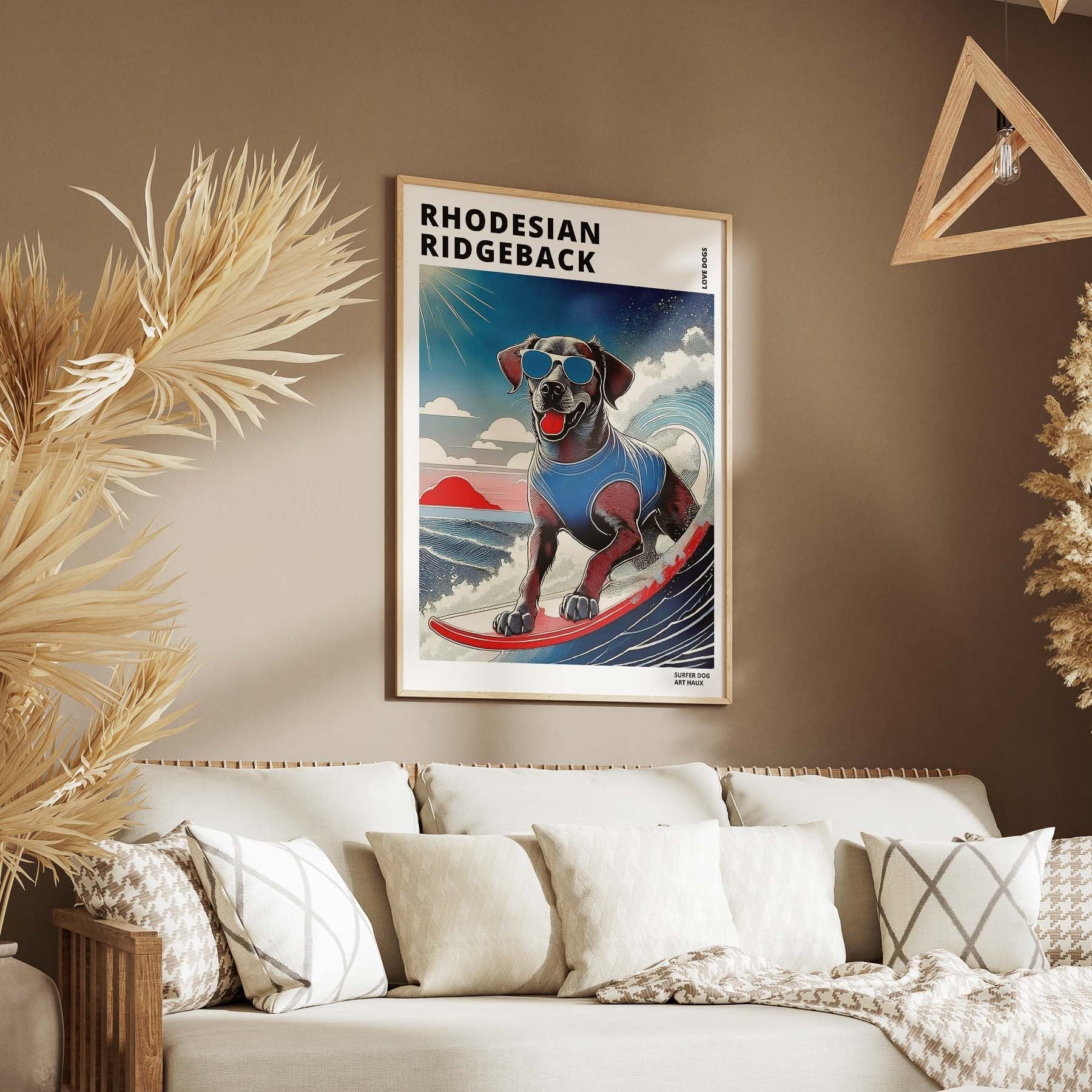 Rhodesian Ridgeback Hokosai Surfer Dogs 1 image 5