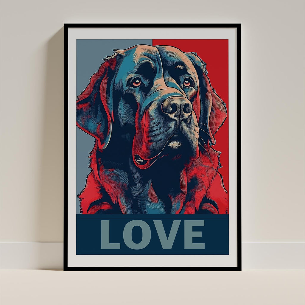 Newfoundland LOVE Series Inspired by the Obama Poster image 0