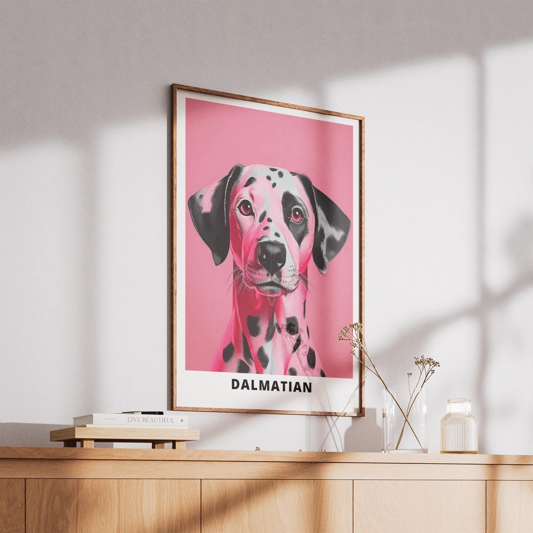 Dalmatian Pink and Black Dog Series 1 image 5