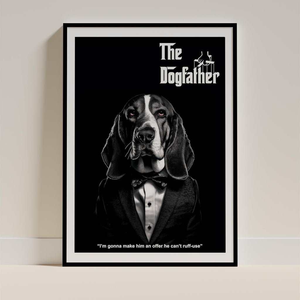 Basset Hound Mafia Dog Series image 0