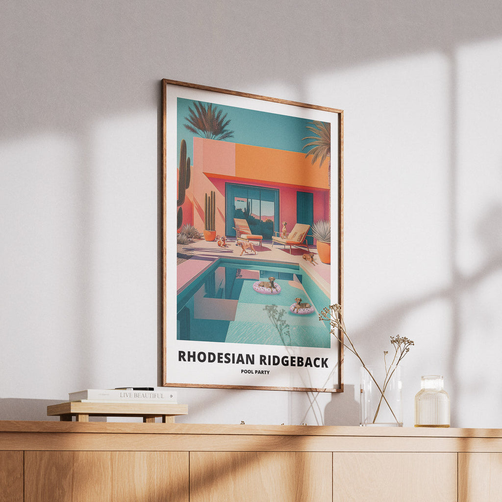 Rhodesian Ridgeback Pool Party image 6