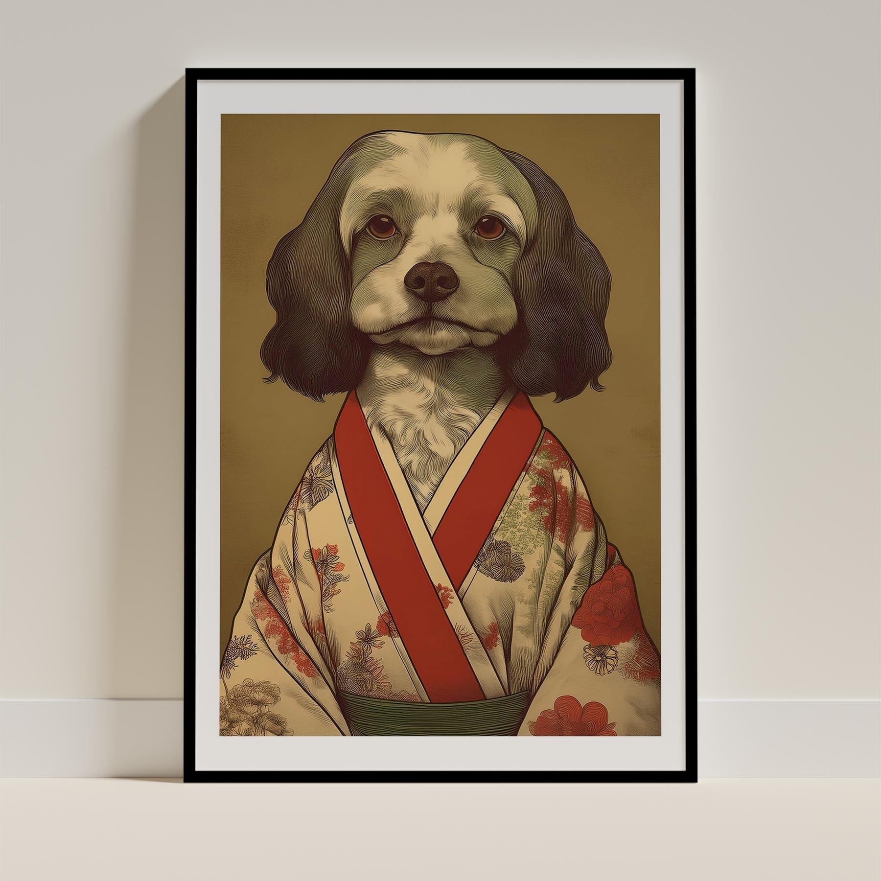 Havanese Japanse Kimono Dog Series image 0