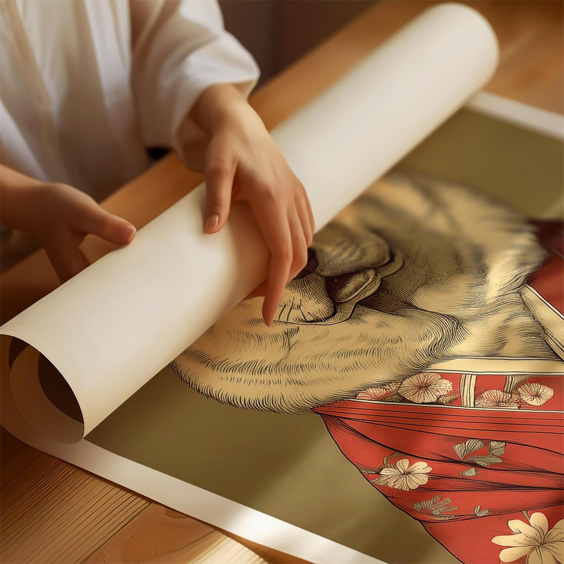 Chow Chow Japanse Kimono Dog Series image 1