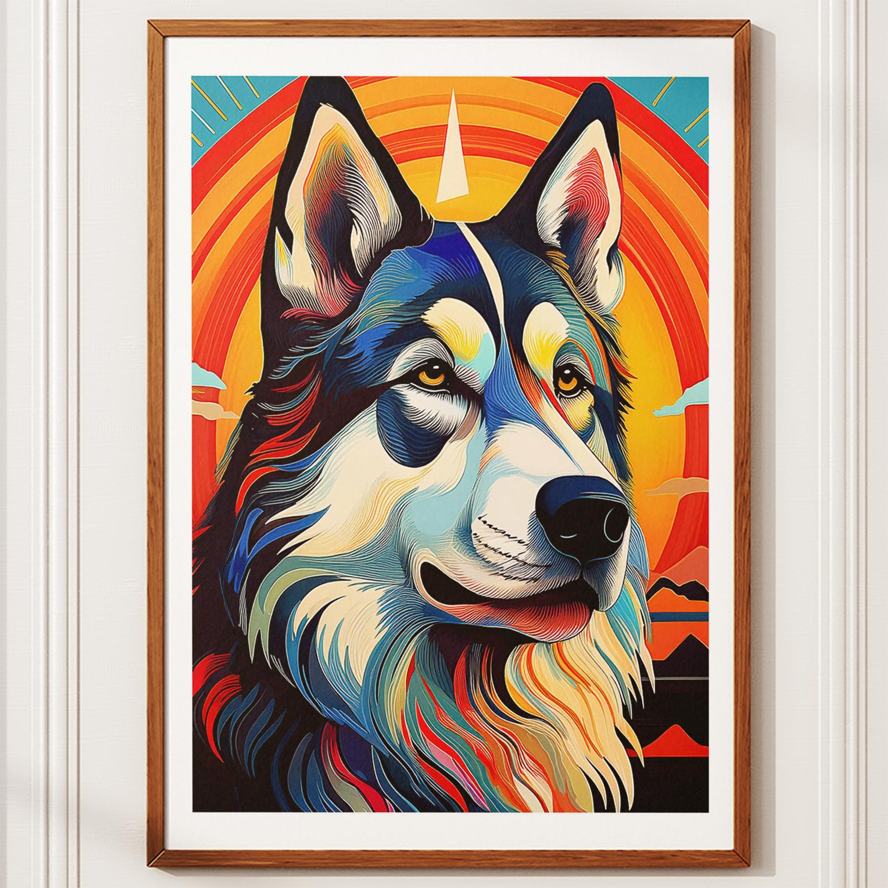 Alaskan Malamute Colour Graphics image 10