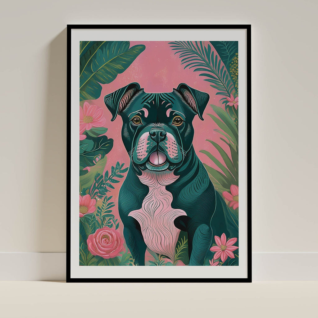 Bulldog Flowery Dog image 0