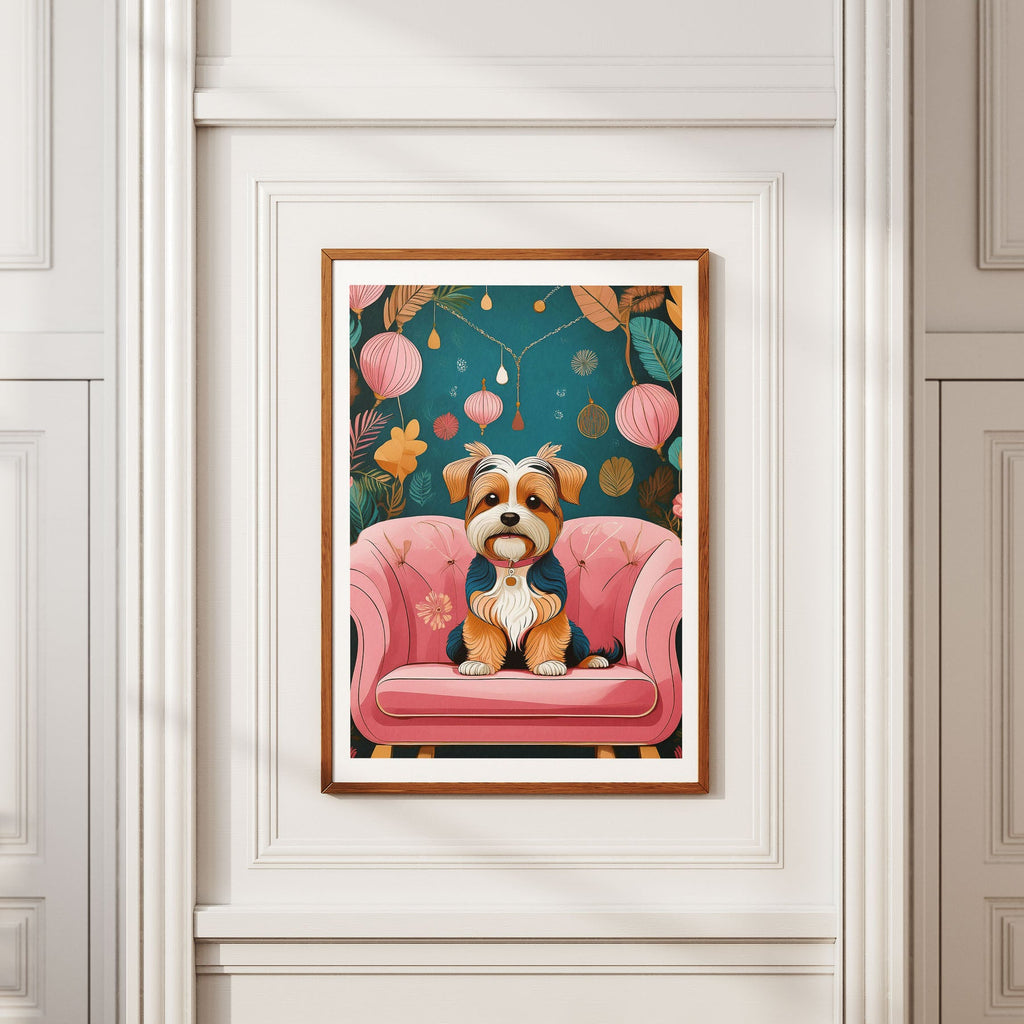 Yorkipoo  Just Lounging Around image 2