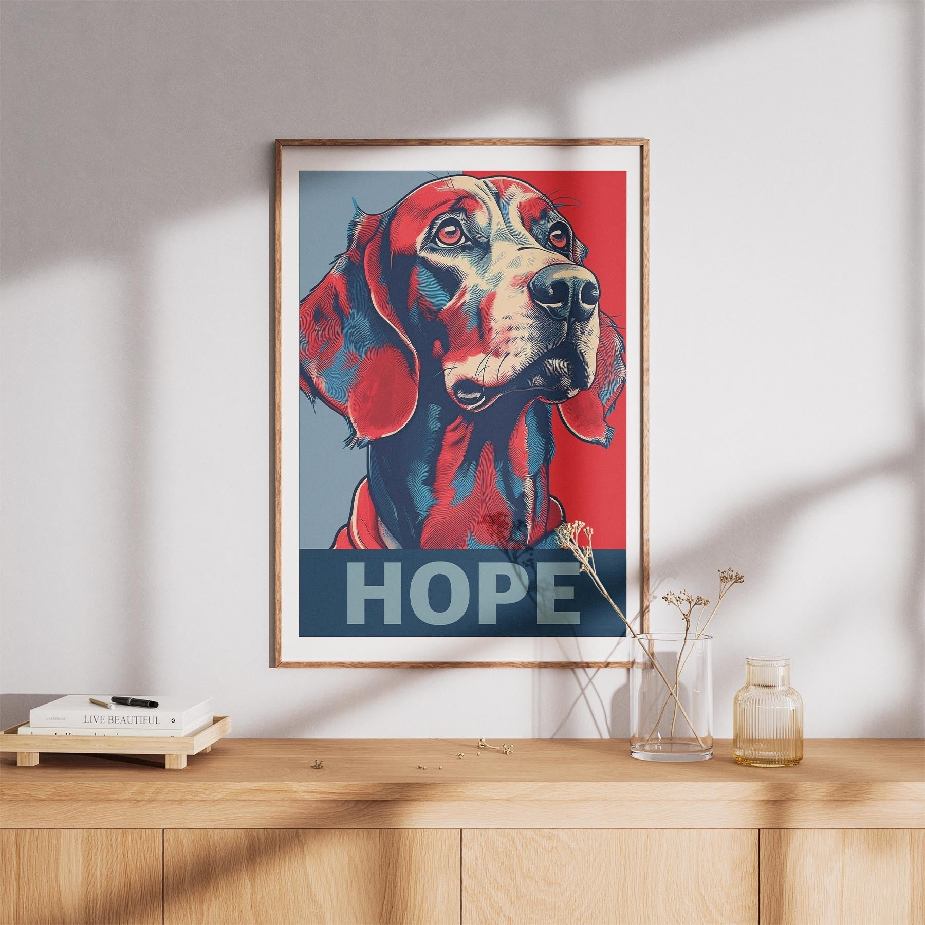 Irish Setter HOPE Series Inspired by the Obama Poster image 8