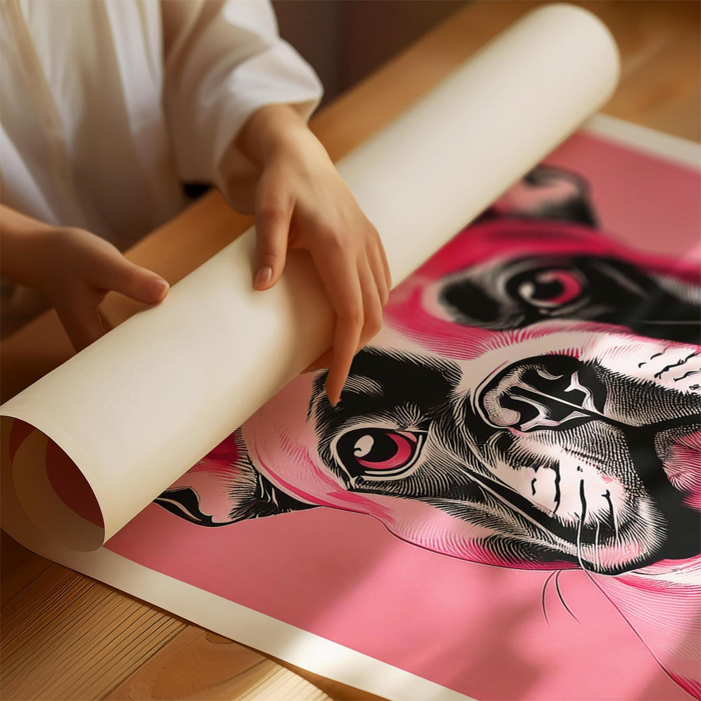 French Bulldog Pink and Black Dog Series 2 image 1