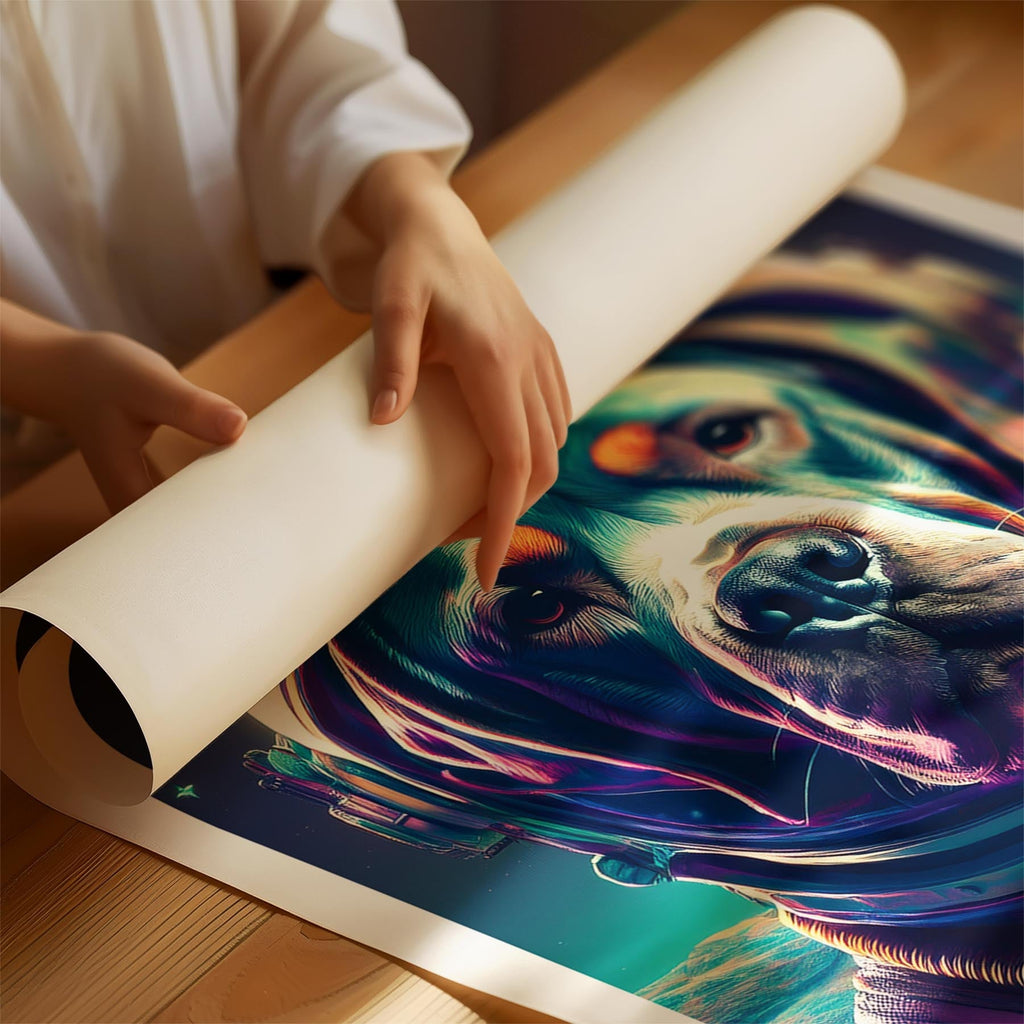 Neapolitan Mastiff Space Dogs Series image 1