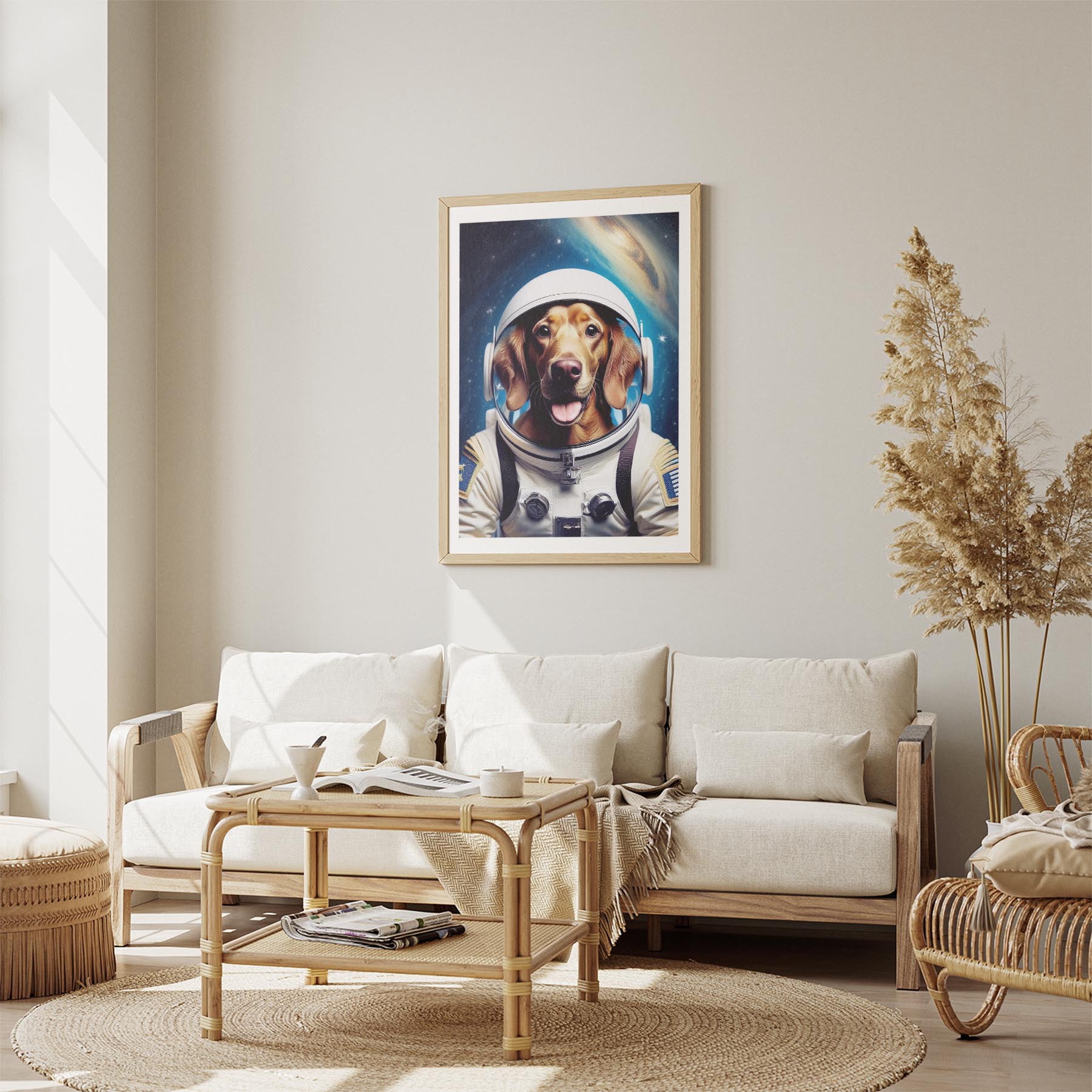 Irish Setter Astronaut Dog Series image 2