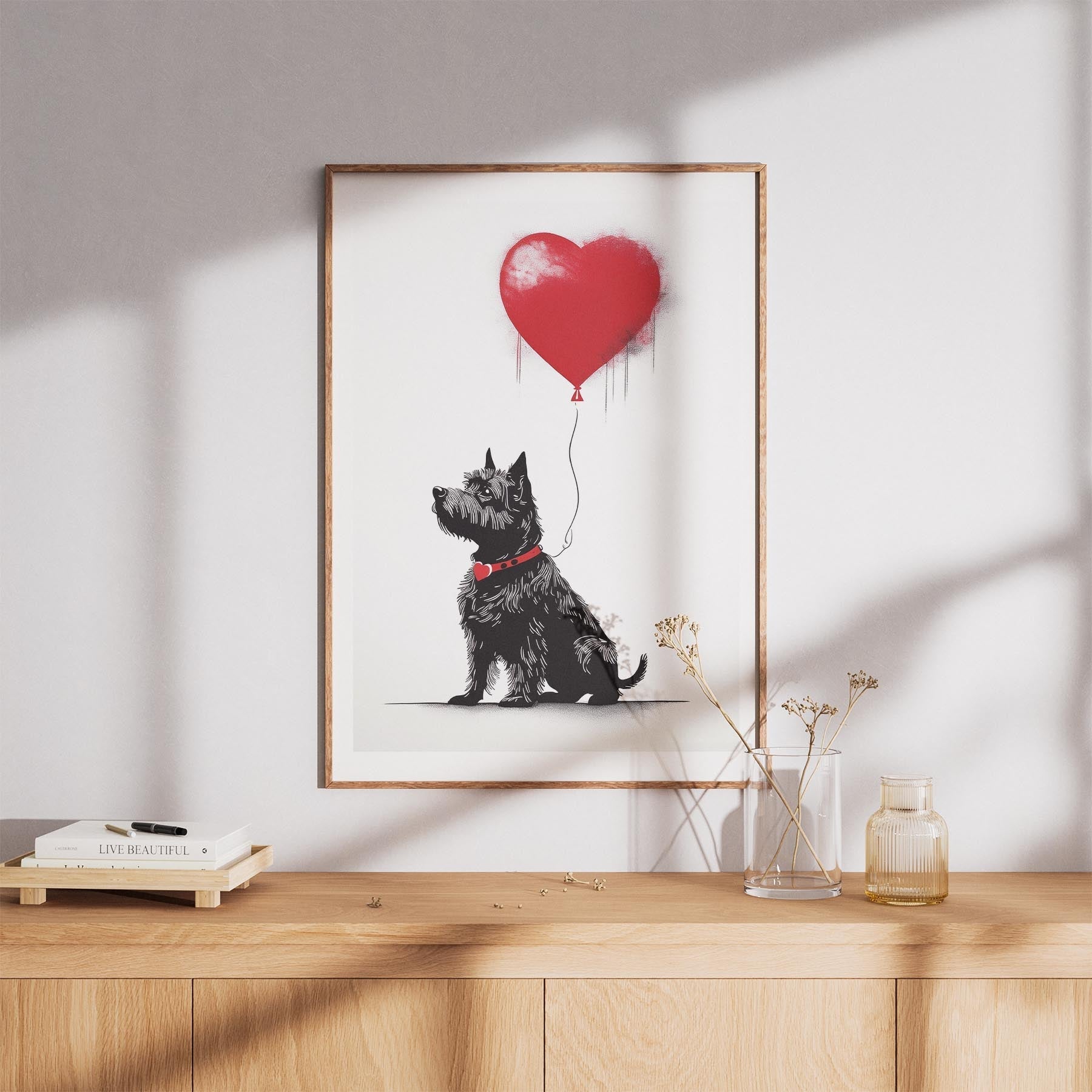 Australian Terrier DOGSY Series inspired by the Art of Banksy image 8