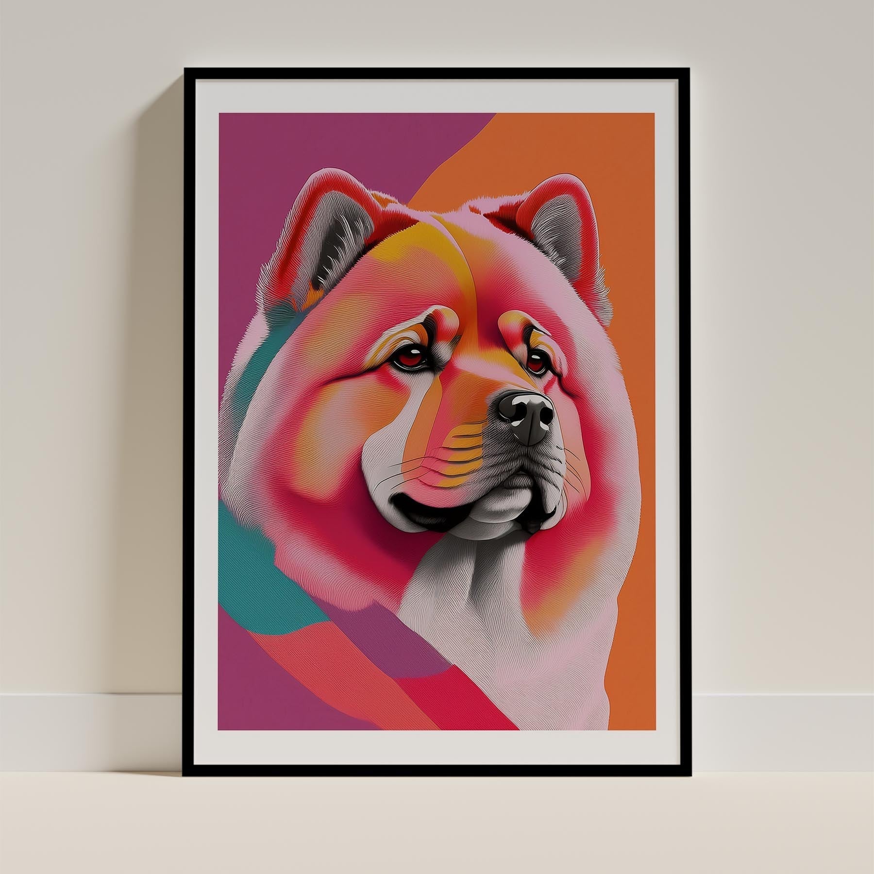Chow Chow Modern Pop Dog Series image 0