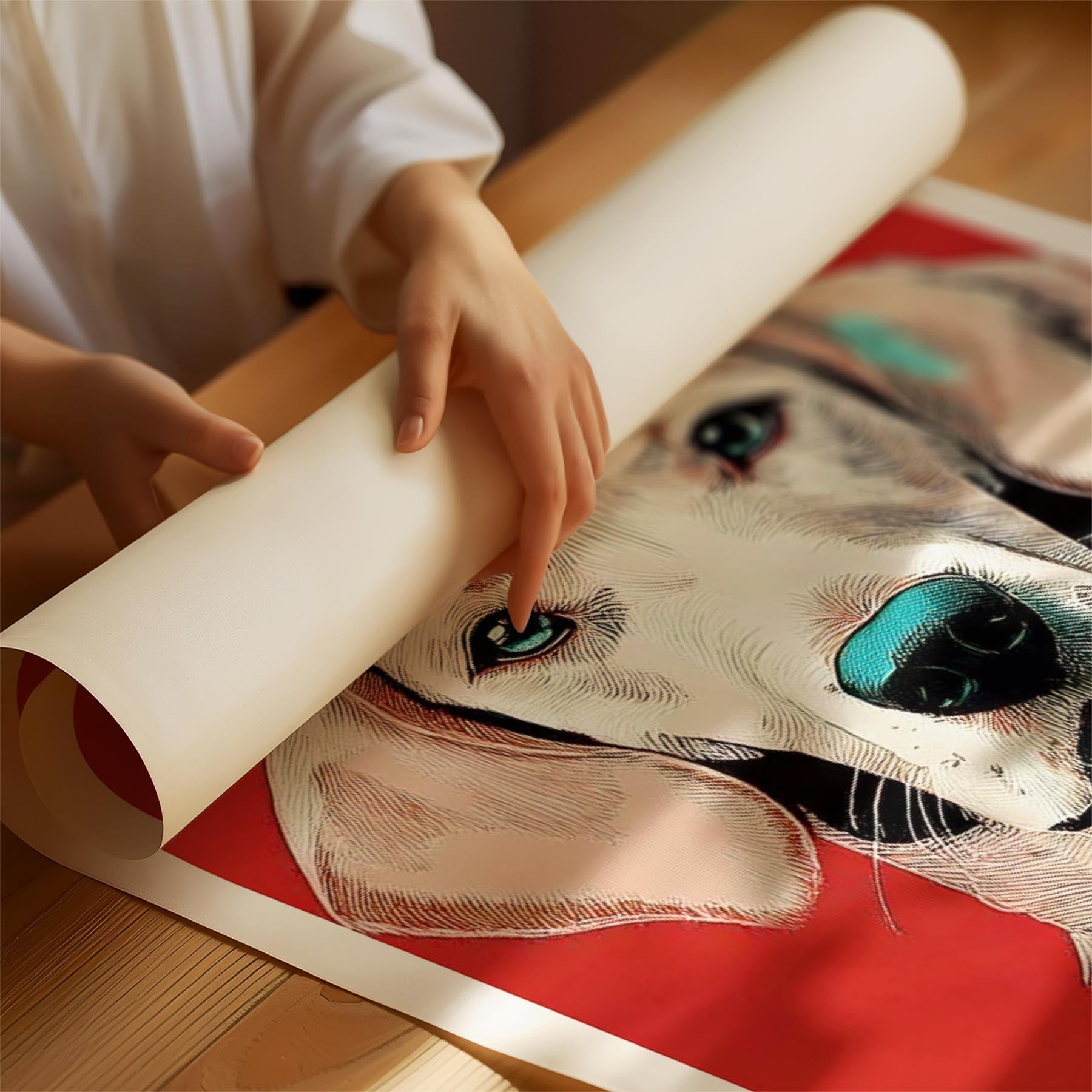 Hungarian Vizsla Red Dog Series image 1