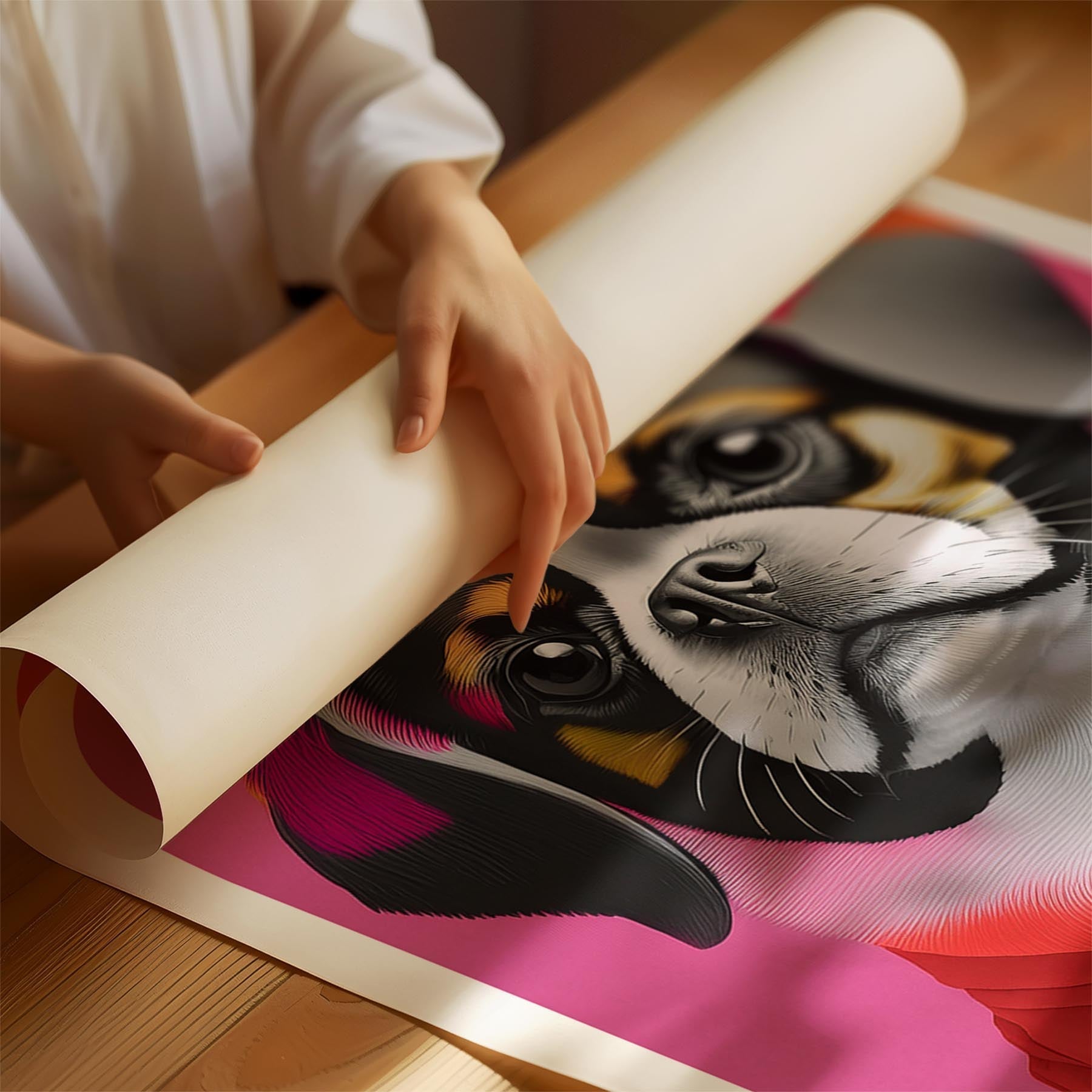 Japanese Chin Modern Pop Dog Series image 1