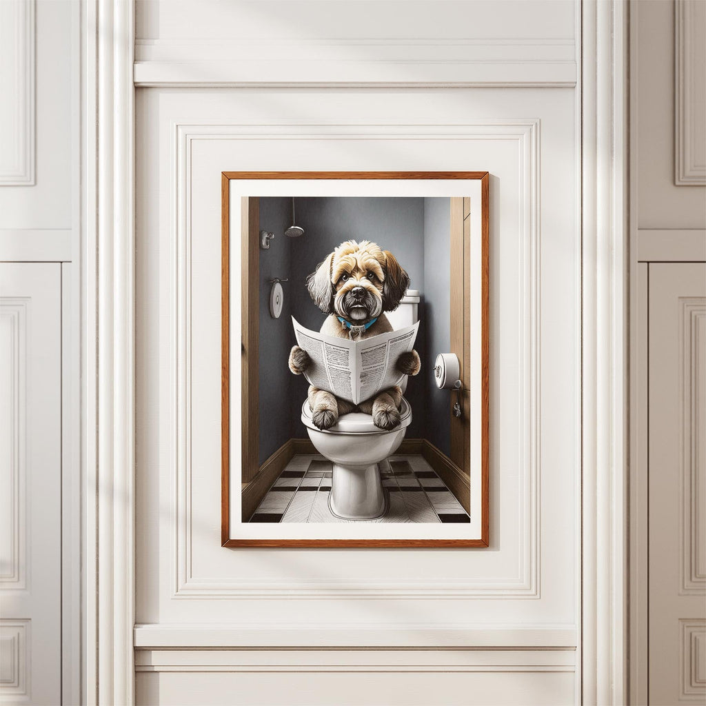 Cavoodle Toilet Humour Dog Series 3 image 3